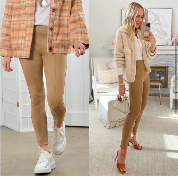 SPANX Faux Suede Legging size small NWOT - Picture 6 of 10